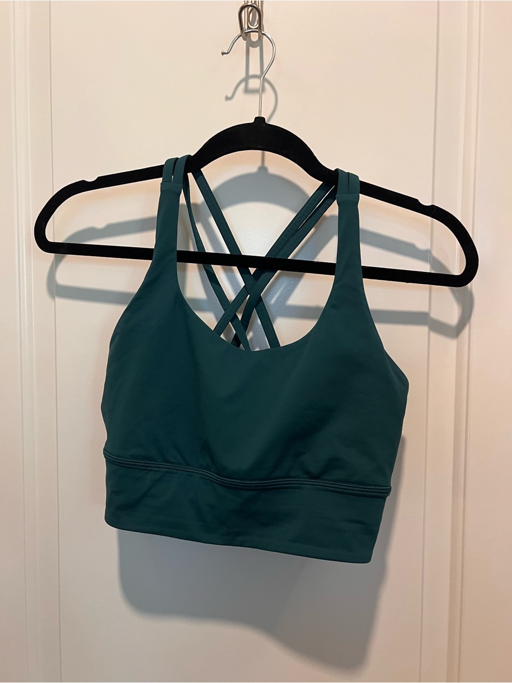 Lululemon Longline Energy Bra in Storm Teal